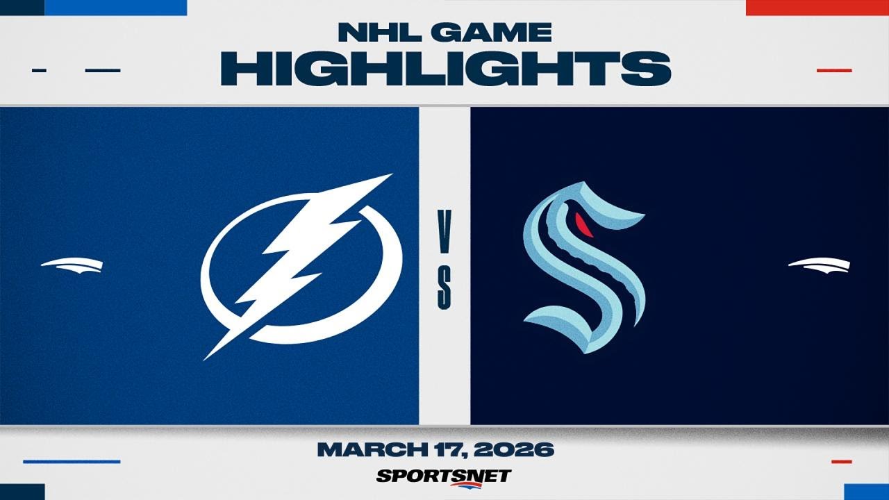NHL Highlights | Lightning vs. Kraken - March 17, 2026