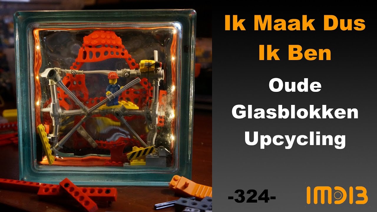 -324- Oude Glasblokken Hergebruiken voor Creatief Project