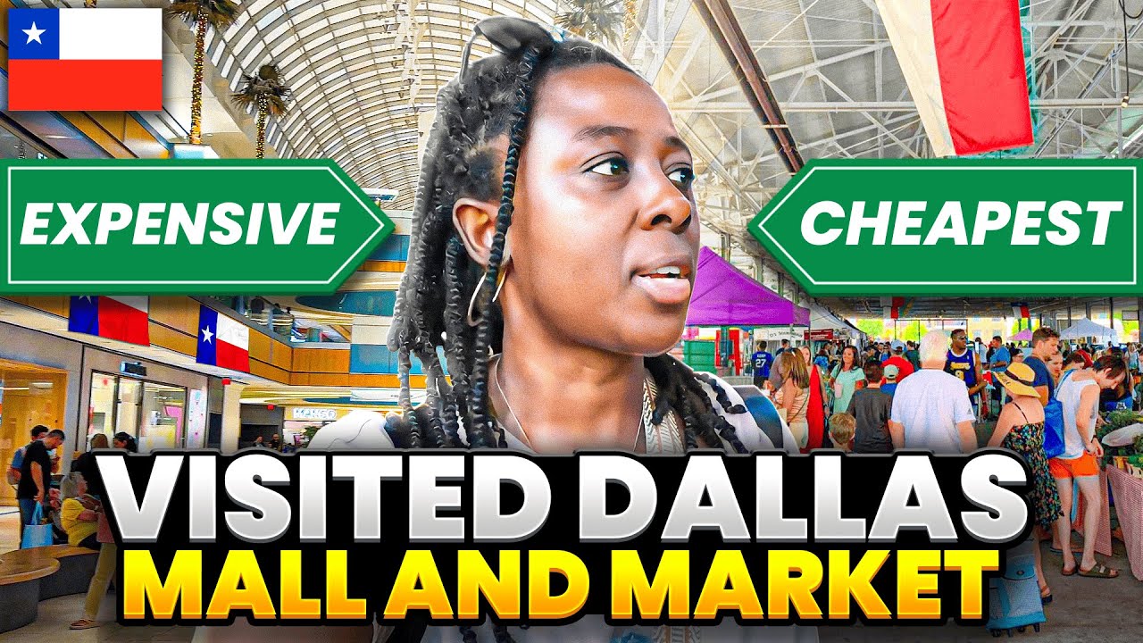 Dallas TEXAS: The Most Expensive Mall vs. The Cheapest Market 🇺🇸