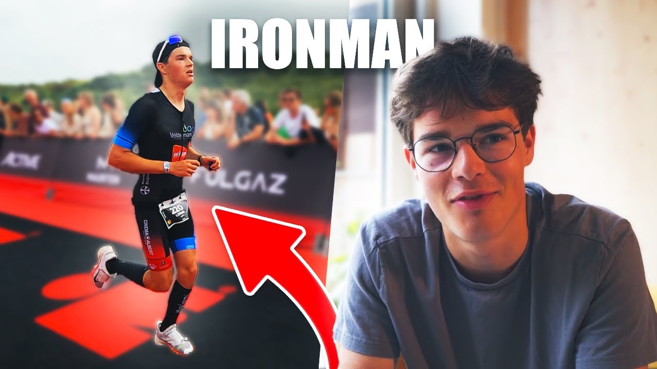 DIT IS HOE MIJN EERSTE HALVE IRONMAN VERLIEP! - Loran Vlog 