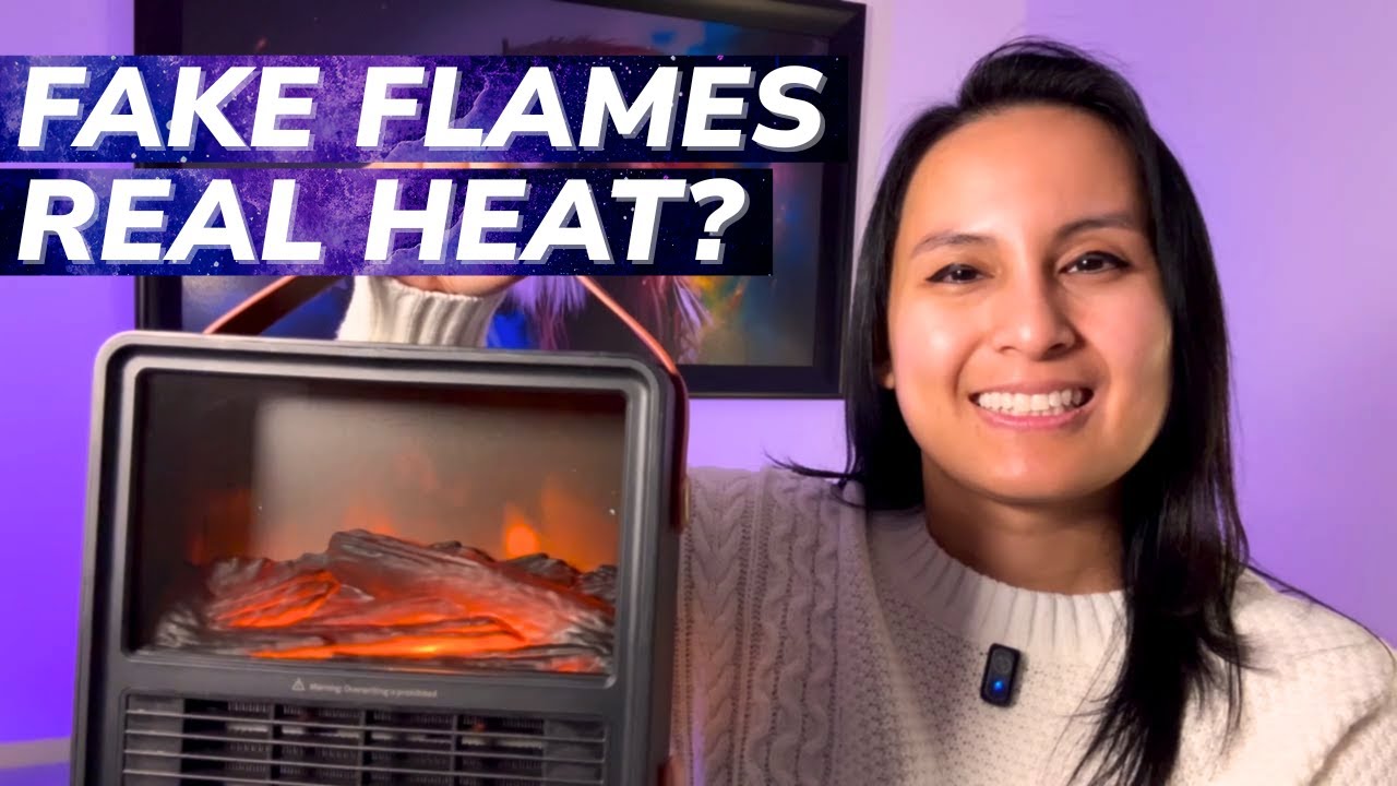 Fireplace Space Heater Review (Unboxing + Demo 🔥)