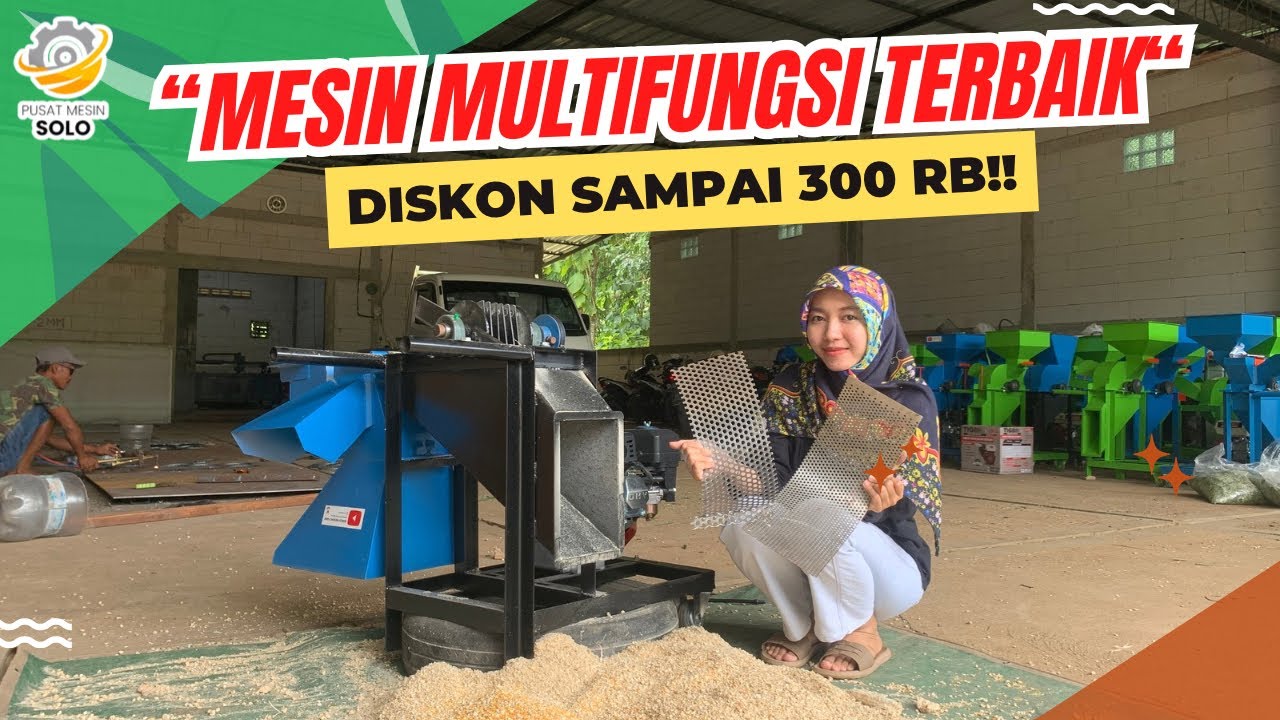 SPECIAL BULAN RAMADAN!SETIAP PEMBELIAN MESIN ADA DISKON | Mesin Multifungsi CM1000 #mesincacahrumput