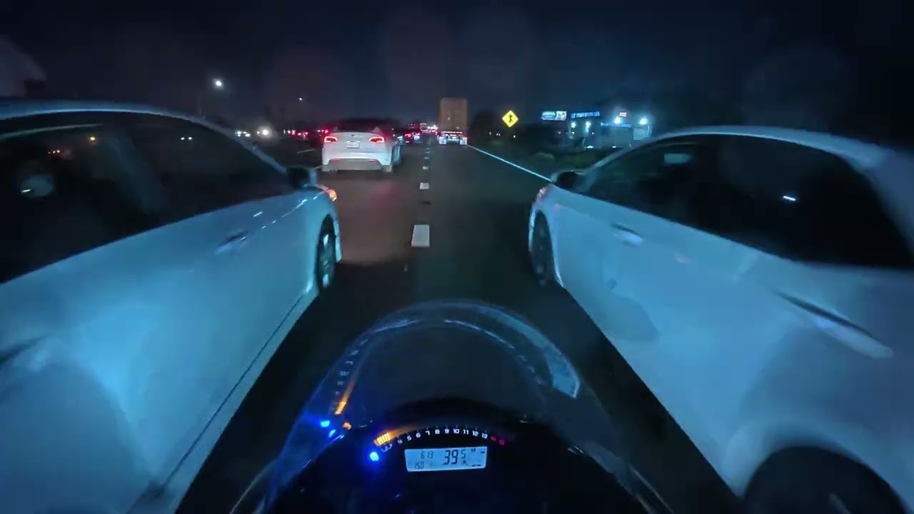 Kawasaki Zx10r Rainy Night ride to the Bible