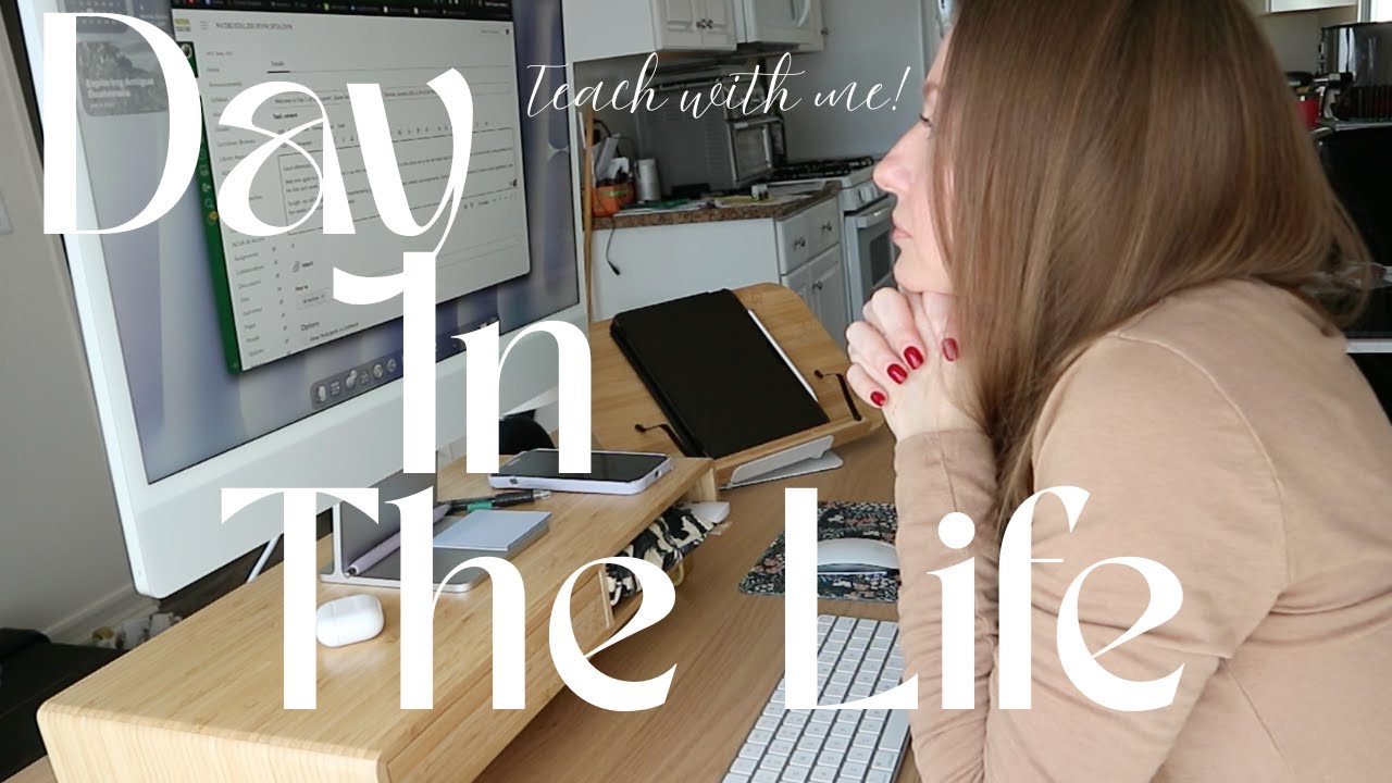 Day in the Life | Lecture prep, article editing, and teach the first day of the semester with me