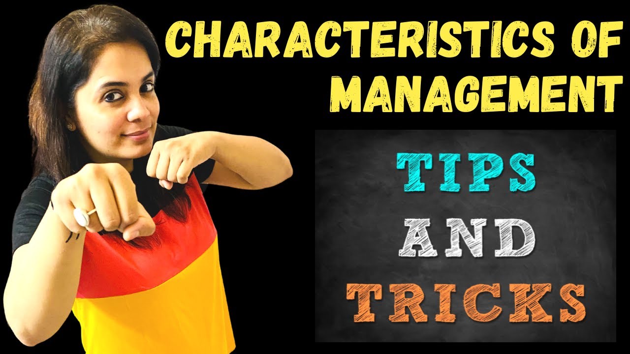 TRICK to LEARN | Characteristics of Management | Features of Management | Class 12