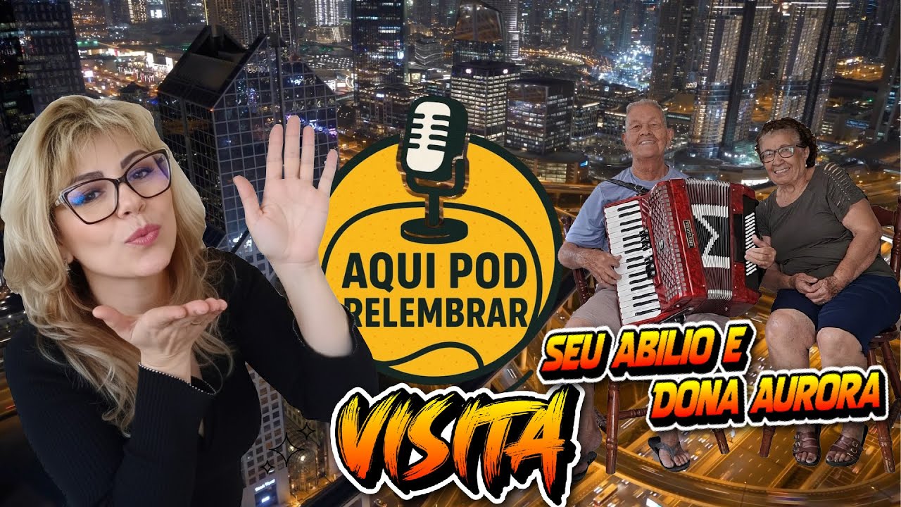 Aqui pod Relembrar visita seu Abílio e Dona Aurora EP 0015