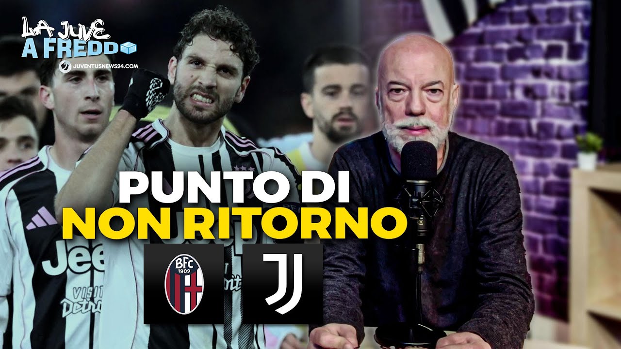 Bologna Juve 0-1: la STRADA &egrave; giusta, ma il CAMMINO ancora no. Stanno crescendo TUTTI