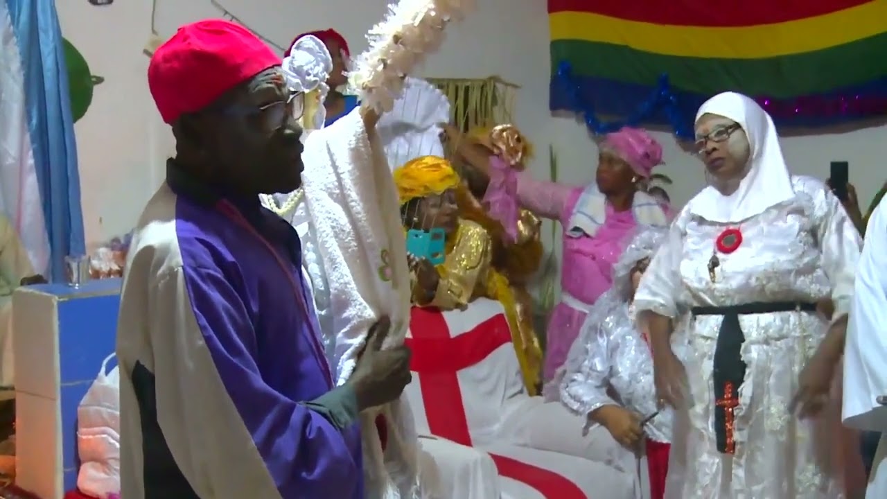 Consécration du Nima AKAM ANGANG au sein d'une branche de la tradition Bwitiste par Me ATOME RIBENGA