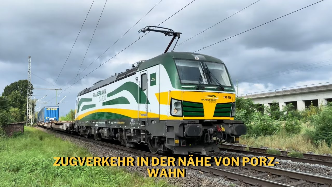 Train Traffic near Porz-Wahn