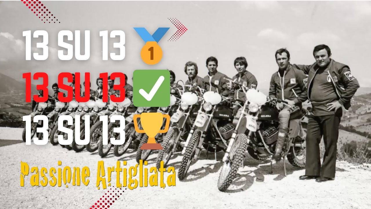 🎬 Serata di Campioni: 13 su 13 Gilera '74 a Bergamo (2015)