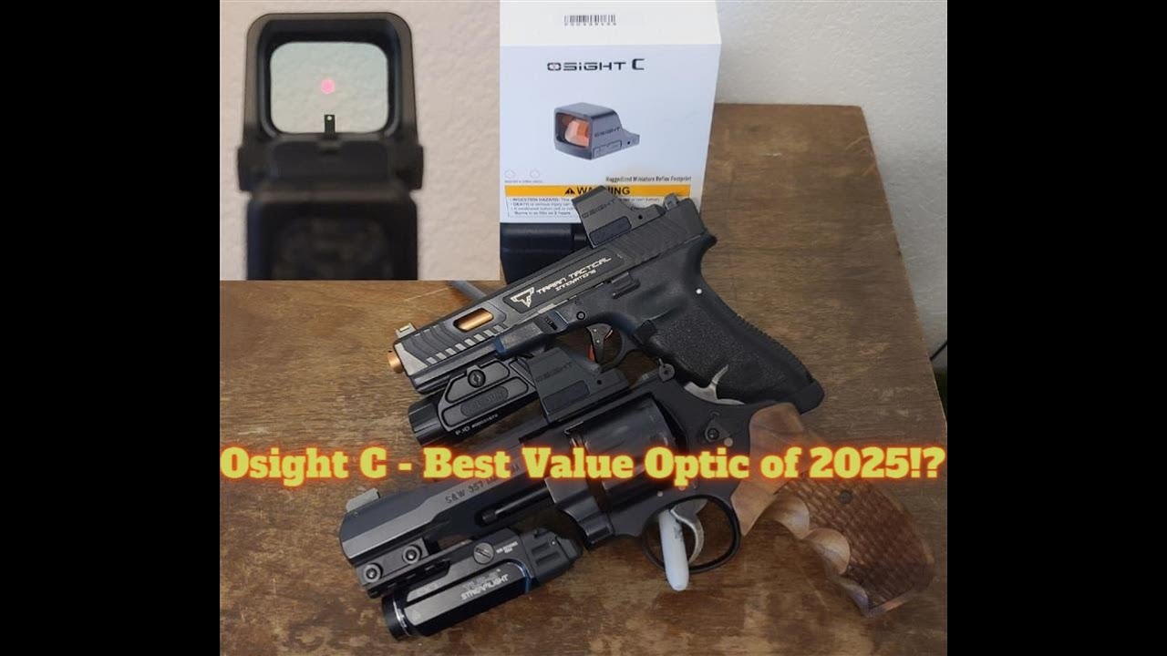 Osight C Red Dot Review & Range Test | Budget RMR Optic Worth It?