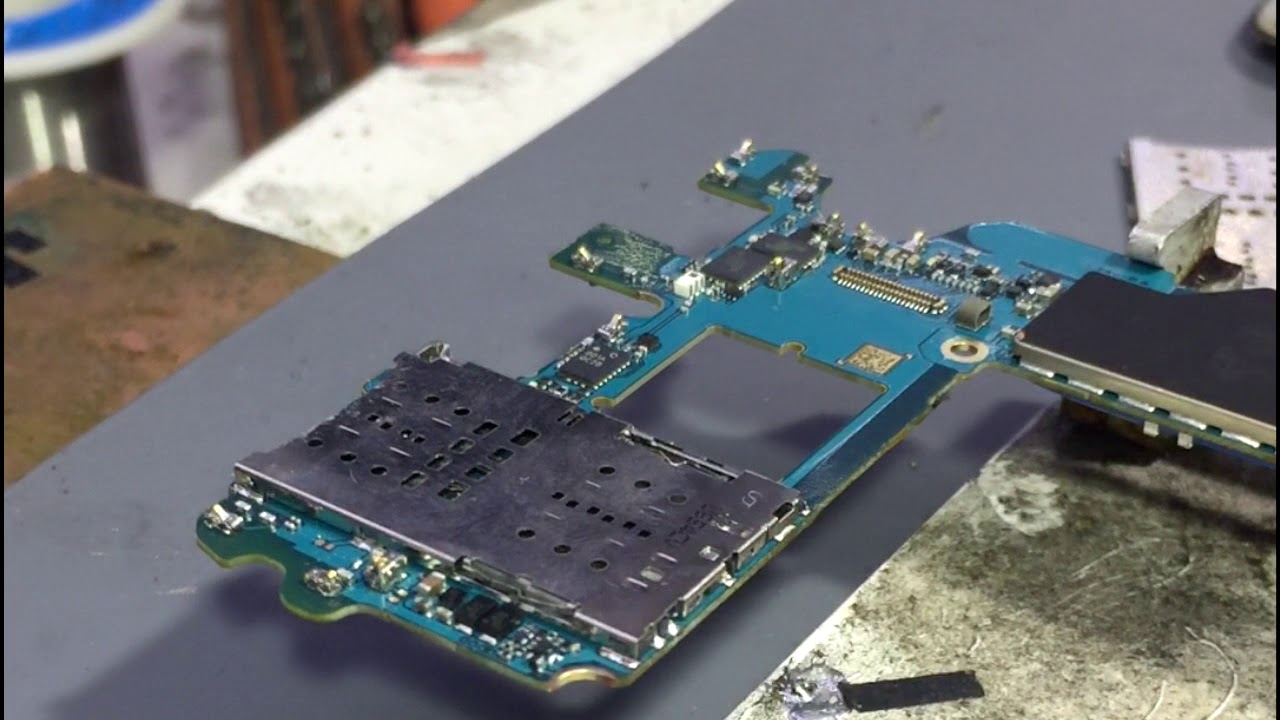 Samsung Galaxy S7 edge (G935F) замена сим-приемника (сим-держателя). Разборка.