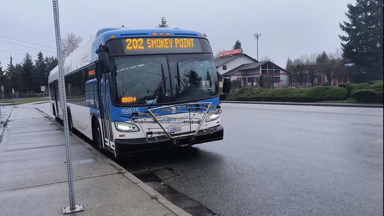 CT Route 202 To Smokey Point (Mariner P&R-Broadway & 38th St)