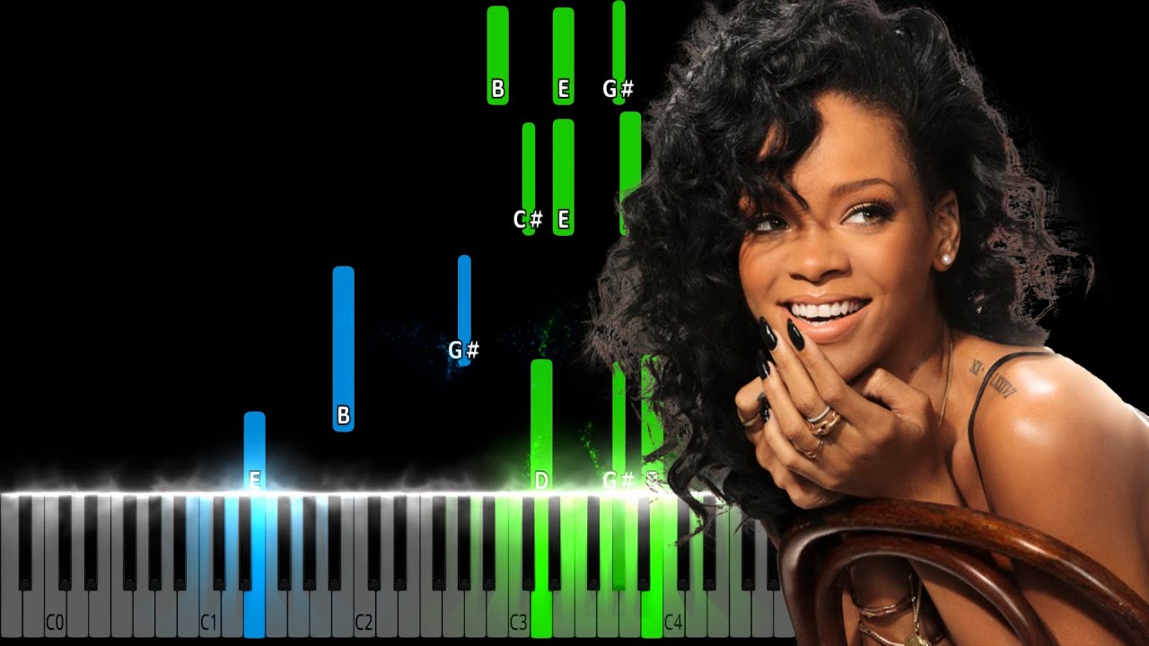 Rihanna - Lift Me Up Piano Tutorial