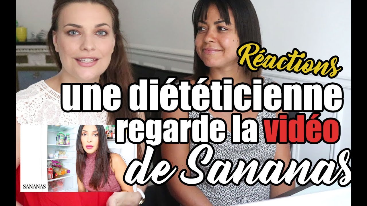 Une diététicienne visionne et commente la vidéo nutrition de Sananas