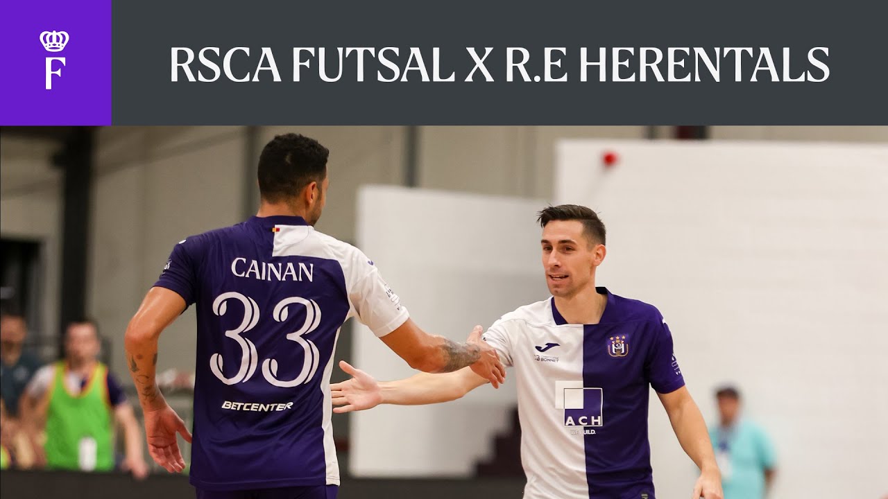 HIGHLIGHTS Belgian Futsal League: RSCA Futsal - Real Elmos Herentals | 2023-2024