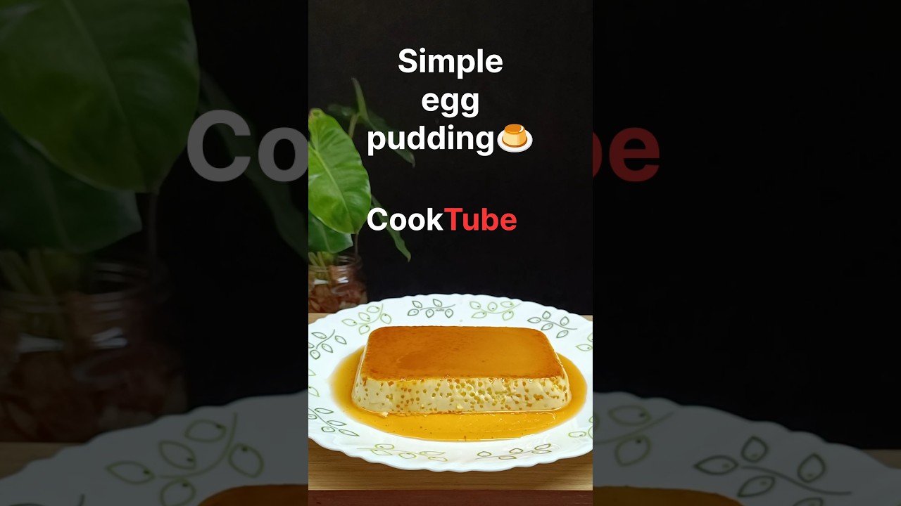 SIMPLE EGG CARAMEL PUDDING RECIPE | Egg pudding recipe | pudding recipe 🍮