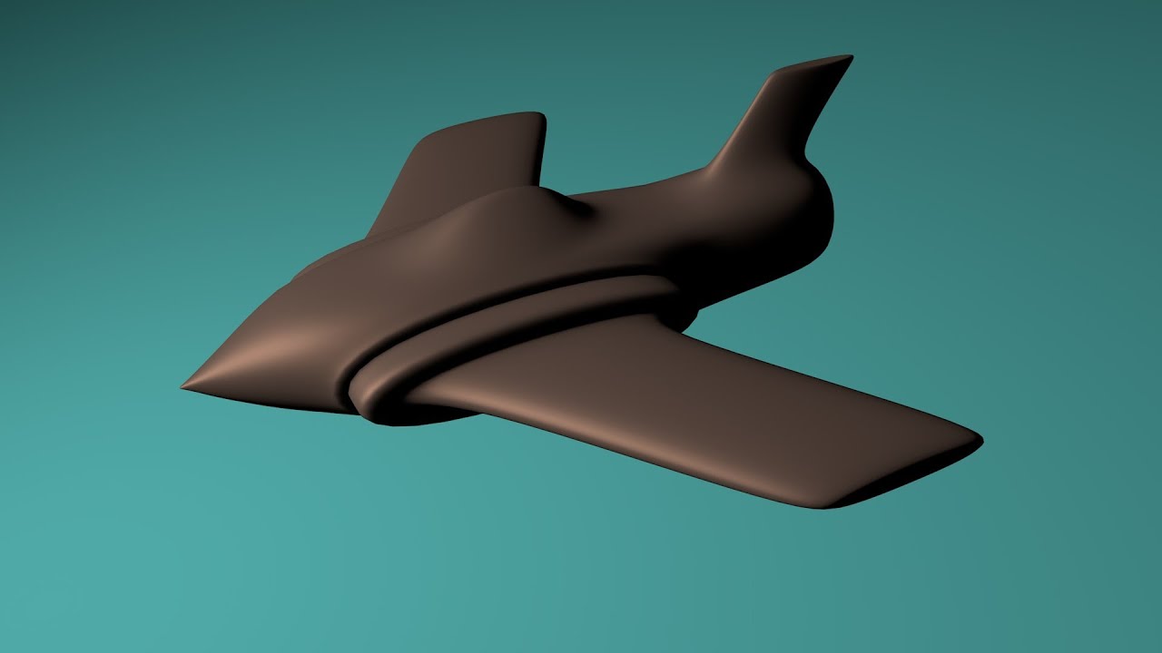 C4D MODEL A JET