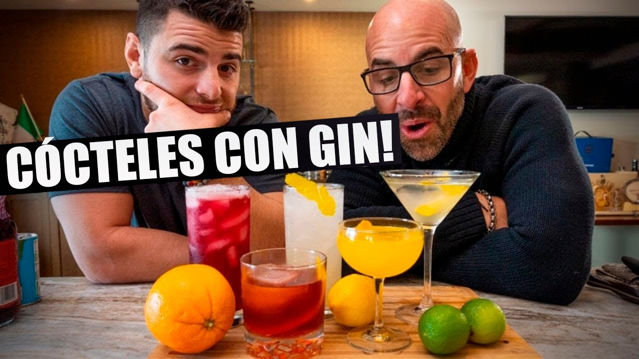 Los 5 mejores c&oacute;cteles con GIN #top5 #gin