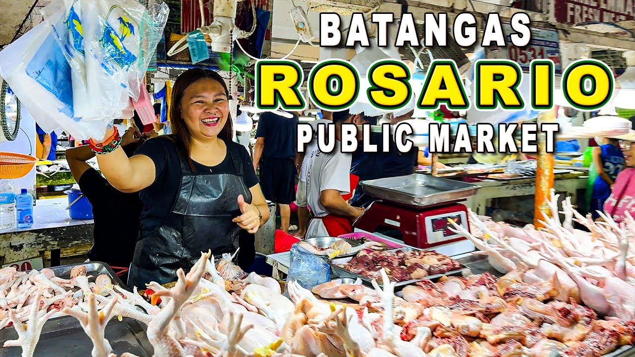 Market Day in ROSARIO BATANGAS | A Glimpse of Local Life of Town's Busiest Day