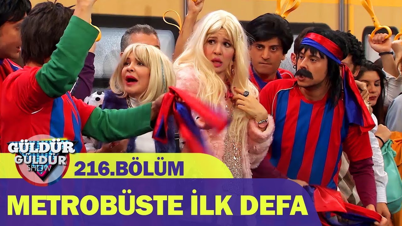Güldür Güldür Show 216.Bölüm - Metrobüste İlk Defa