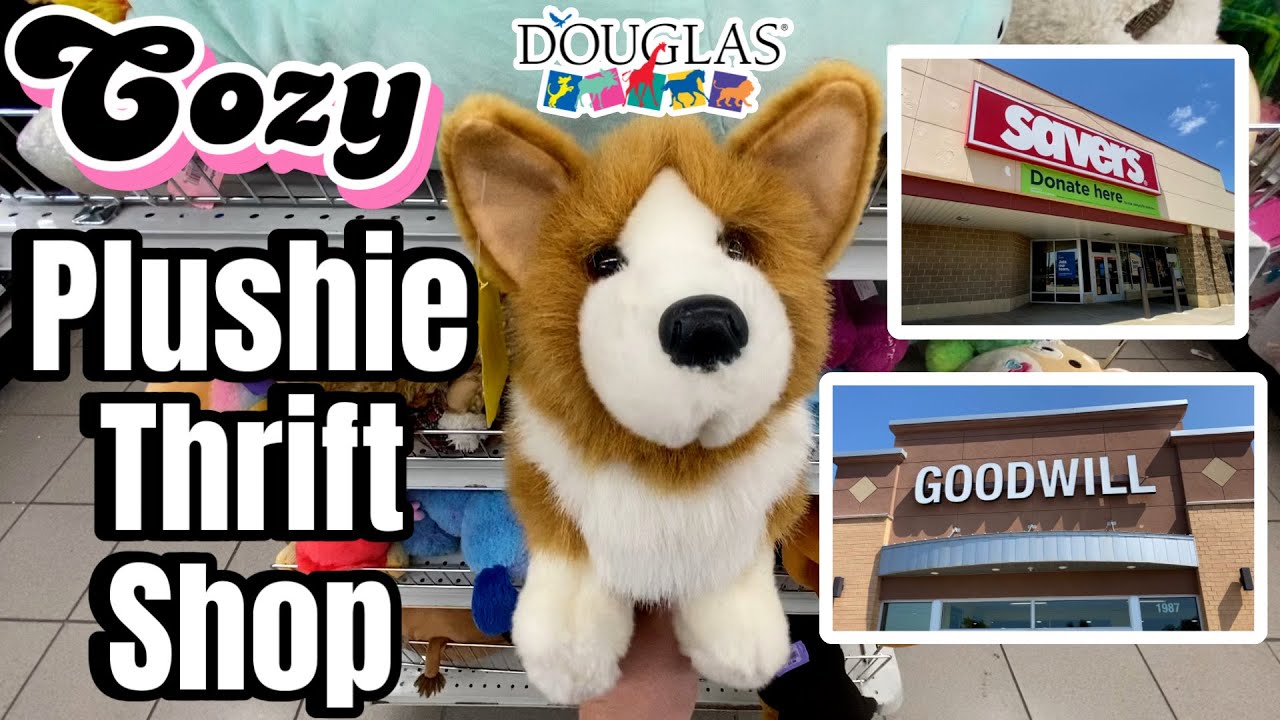 DOUGLAS, Aurora, Webkinz and More! • Goodwill Savers and Local Thrift Store Shopping Thrifting Plush