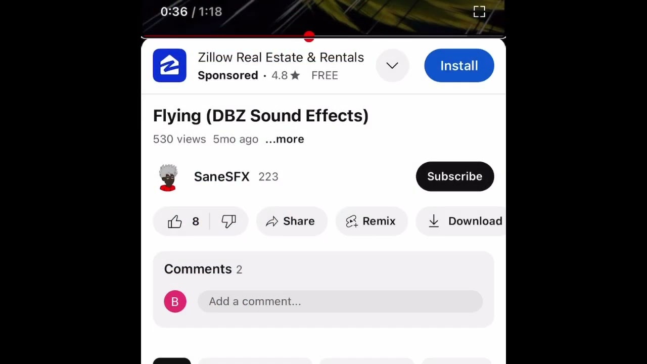 DBZ flying sound effect ￼