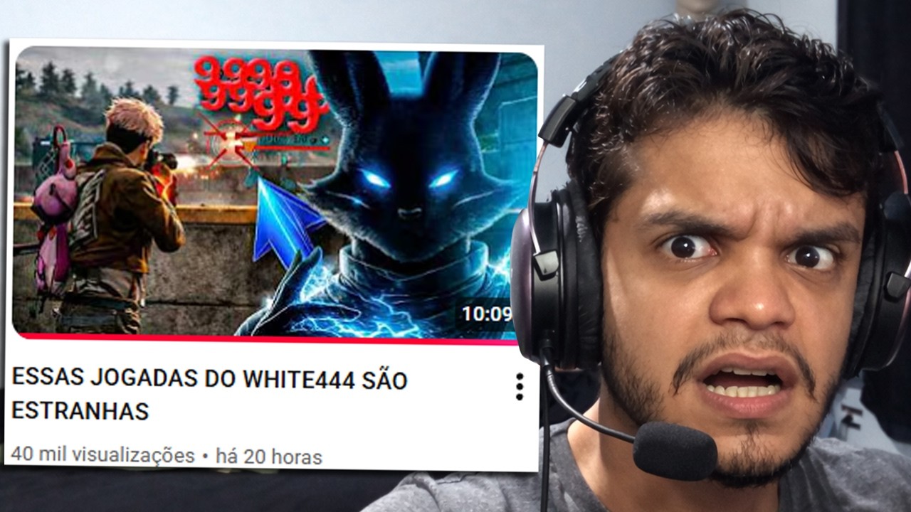 ESSAS JOGADAS DO WHITE444 SÃO ESTRANHAS