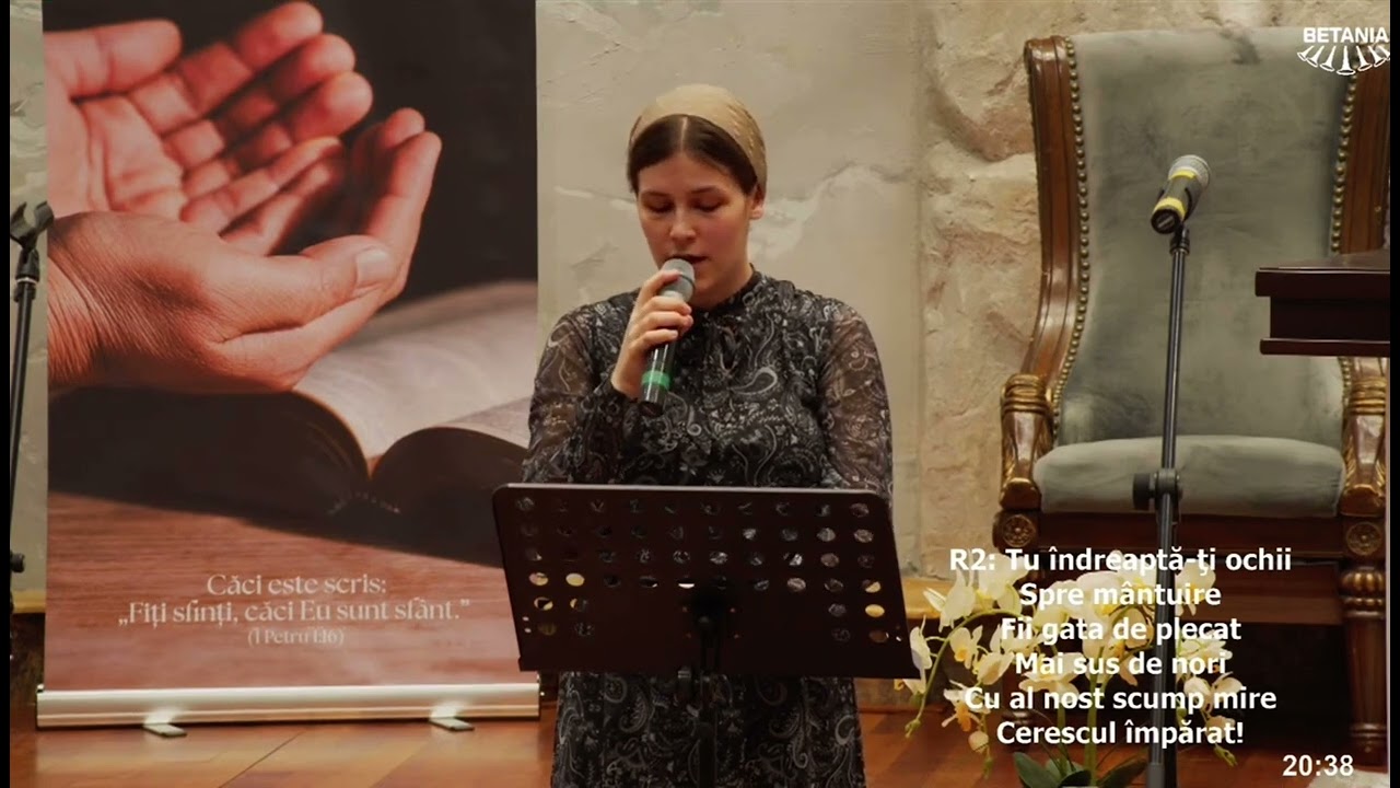 „Tu îndreaptă-ți ochii spre Mântuire” - Amina Bojor