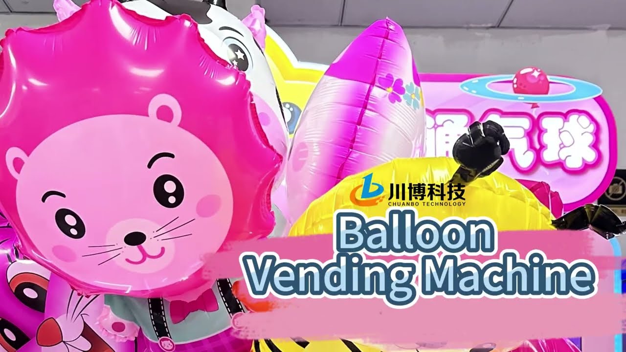 Balloon Vending Machine,video sharing from Moroccan customers