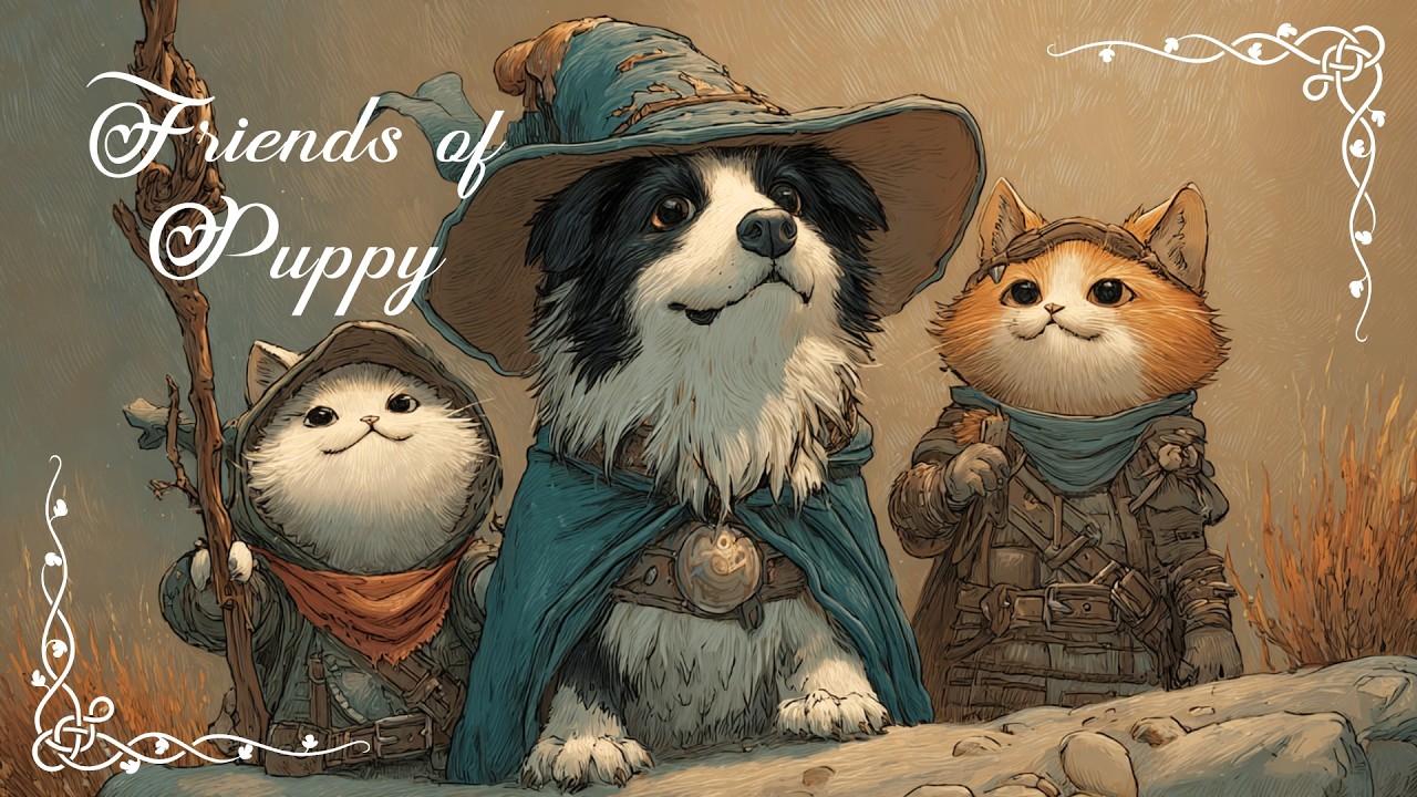 Friends of Puppy - Relaxing Celtic Music | Melodies that Blend the Soul and Nature