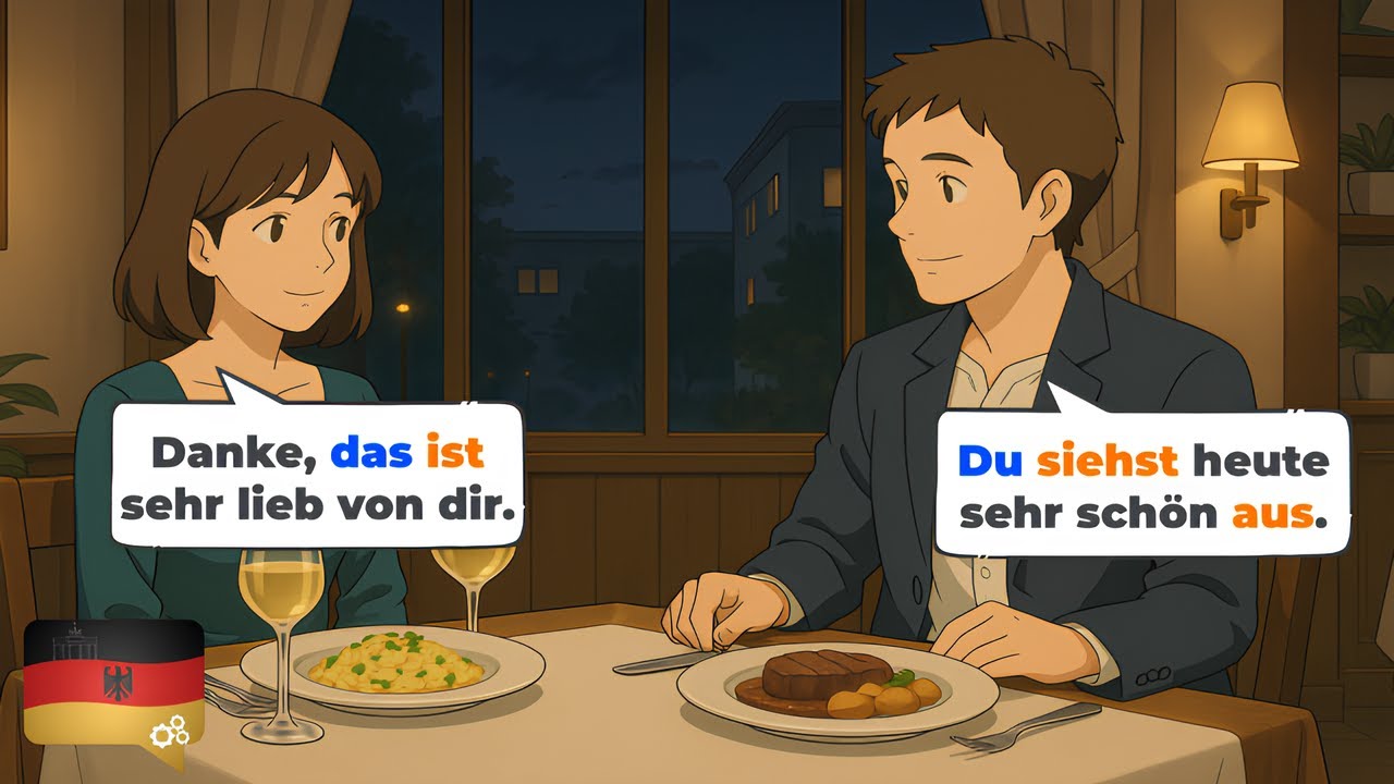 Simple Daily Routine German Conversations (A1–A2) | Daily German Conversations