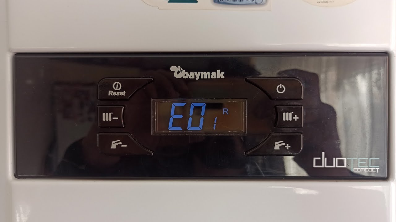 Baymak Duotec Compact E01 arızası nedir ? | Baymak kombi arızaları