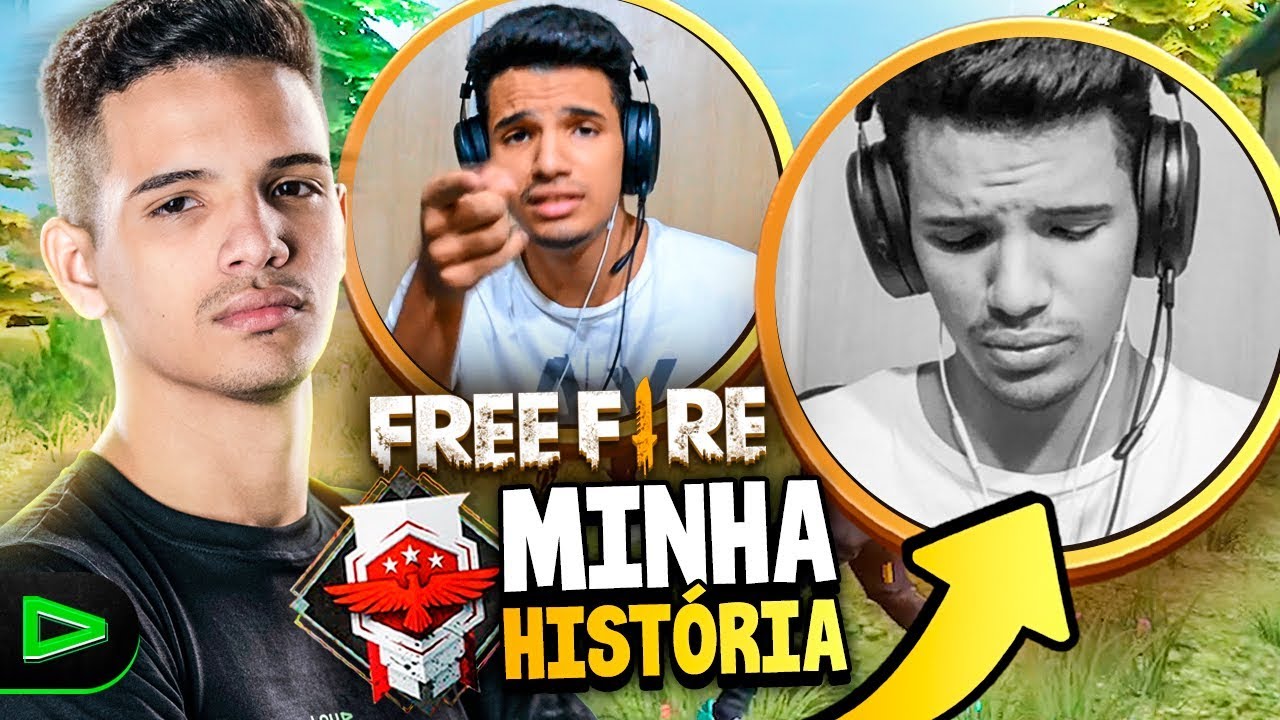 MINHA HISTÓRIA: COMO VIREI PRO PLAYER DE FREE FIRE DA LOUD!!!