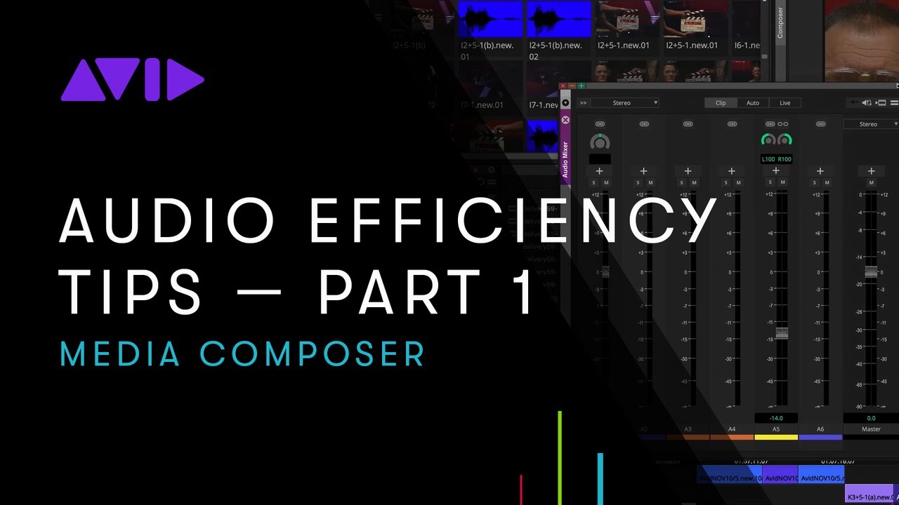 Avid Online Learning — Media Composer: советы по эффективному аудио
