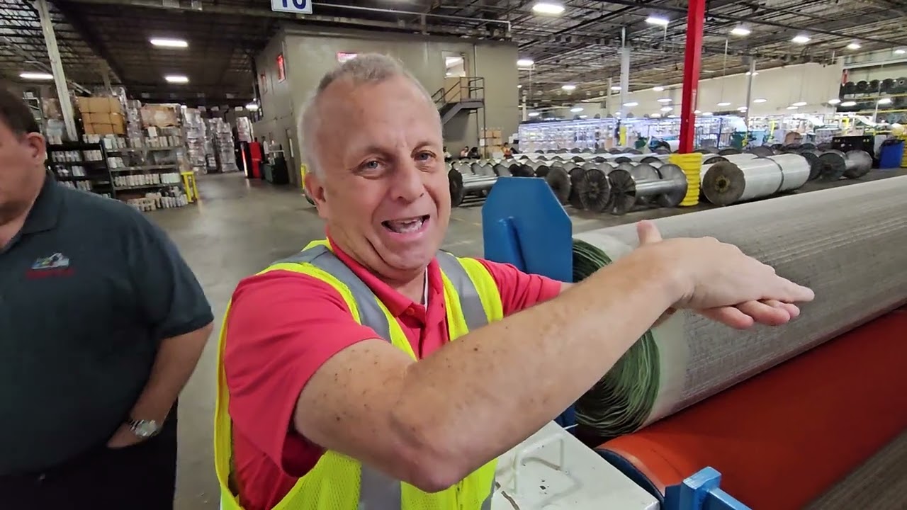How carpet is tufted during the manufacturing process explained by Marquis Carpet Mills In Dalton GA