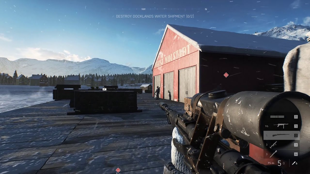 Battlefield 5 - Stealth Kills (Nordlys Snow Mission)