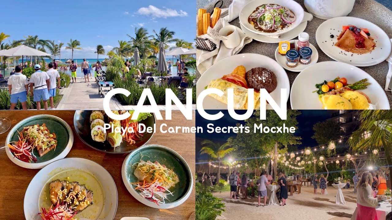 Cancun🇲🇽The Most Amazing Resort Stay at Secrets Moxch&eacute; Playa del Carmen 2024