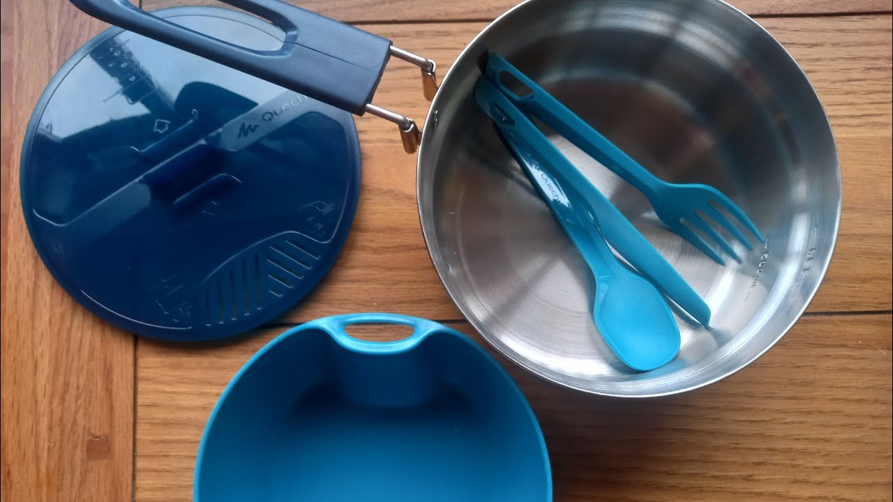 Decathlon Forclaz 1.1L Staines Steel Cook Set Overview