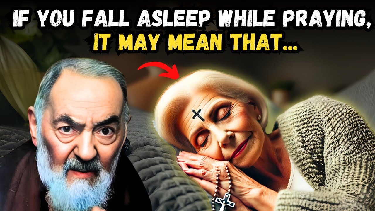 This Become Very Harmful! ⚠️ What Padre Pio Said About Sleeping During the Rosary!