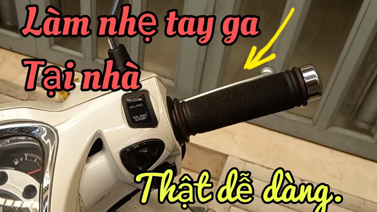 Cách làm nhẹ tay ga tại nhà, đơn giản và hiệu quả