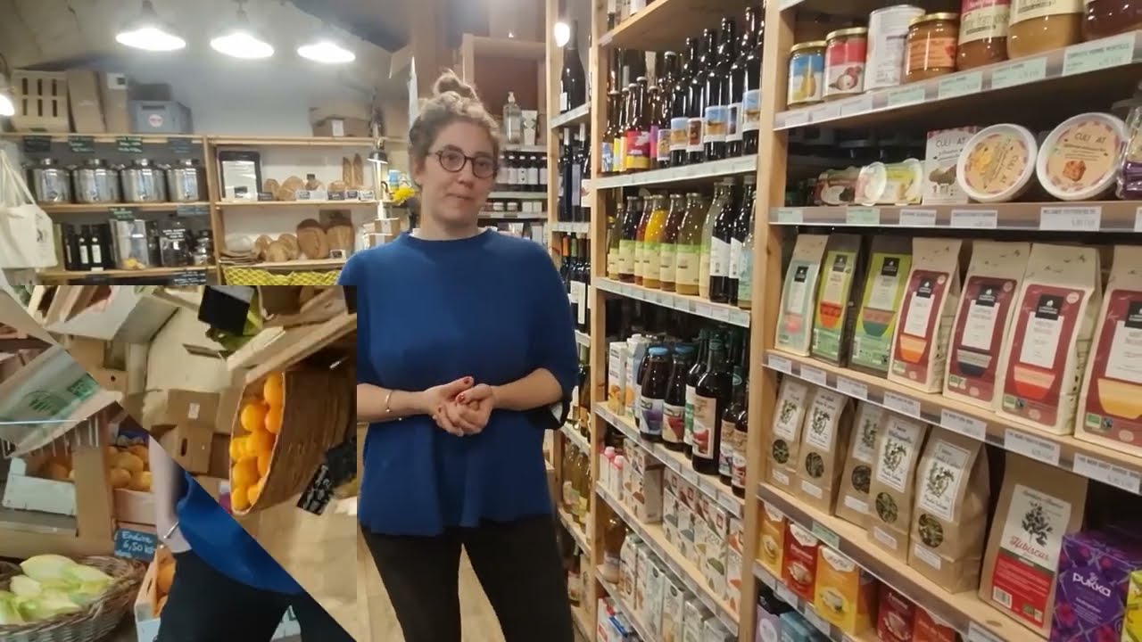 Gérante d'une épicerie bio à Montpellier - Je filme le métier qui me plaît