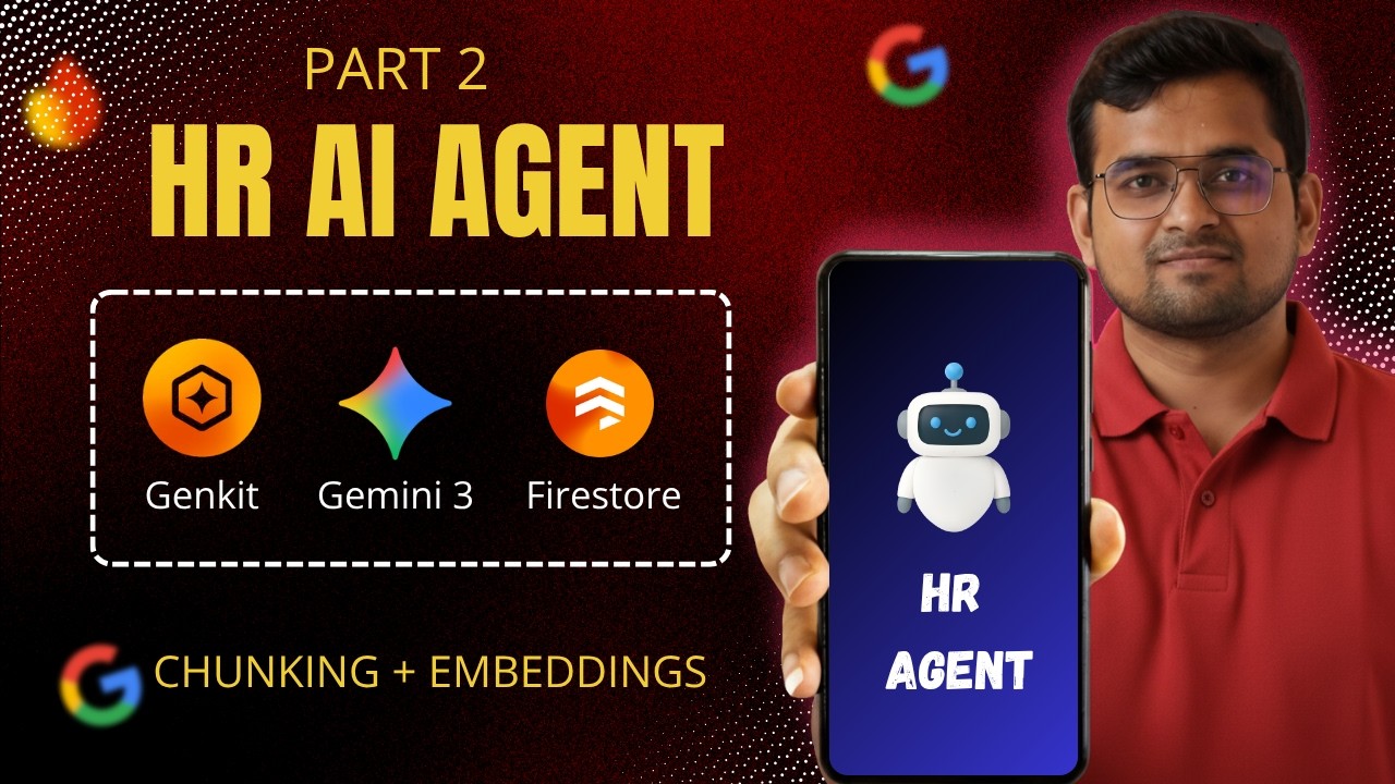Часть 2 — Создание HR-агента с использованием RAG, Genkit и Firebase.