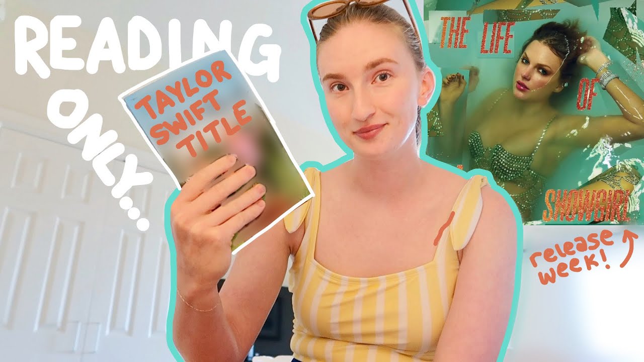 Читаю ТОЛЬКО книги Тейлор Свифт в течение недели | в честь выхода TS12!❤️‍🔥
