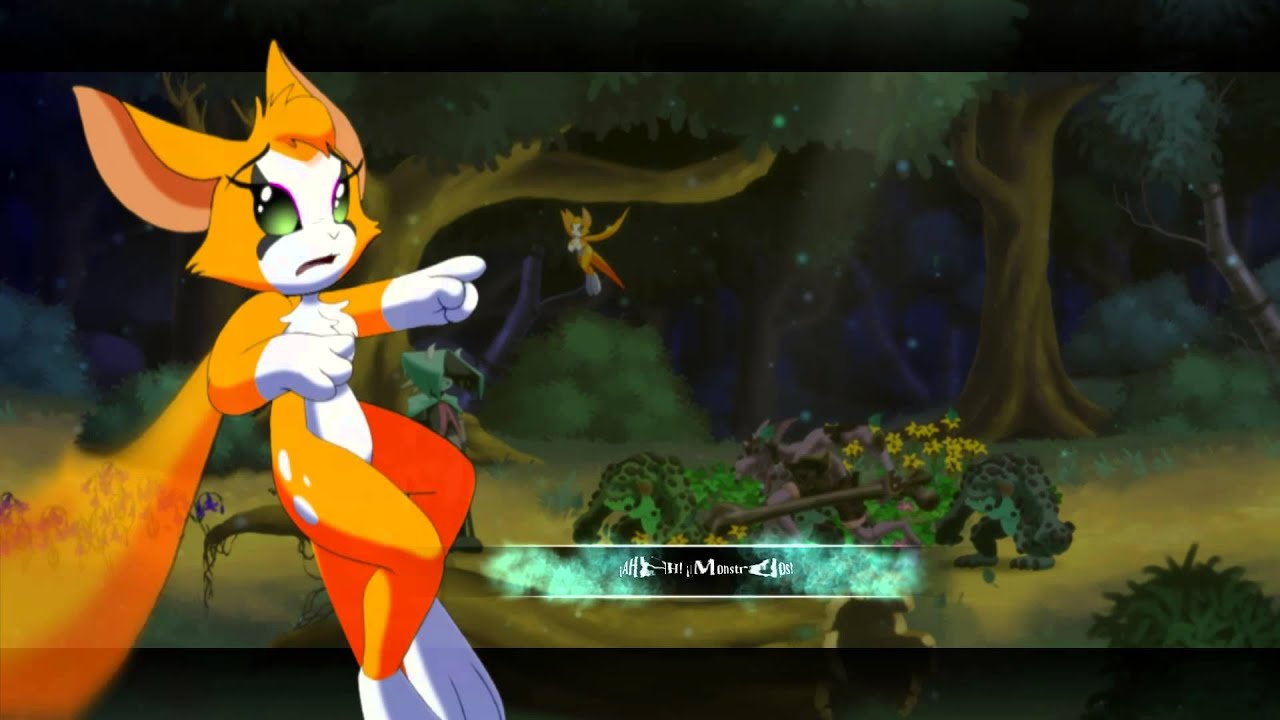 Kymeshu juega a dust, an elysian tail