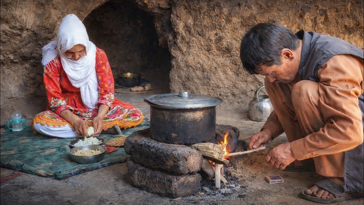 They Live in a Cave… This Is How They Cook Every Day