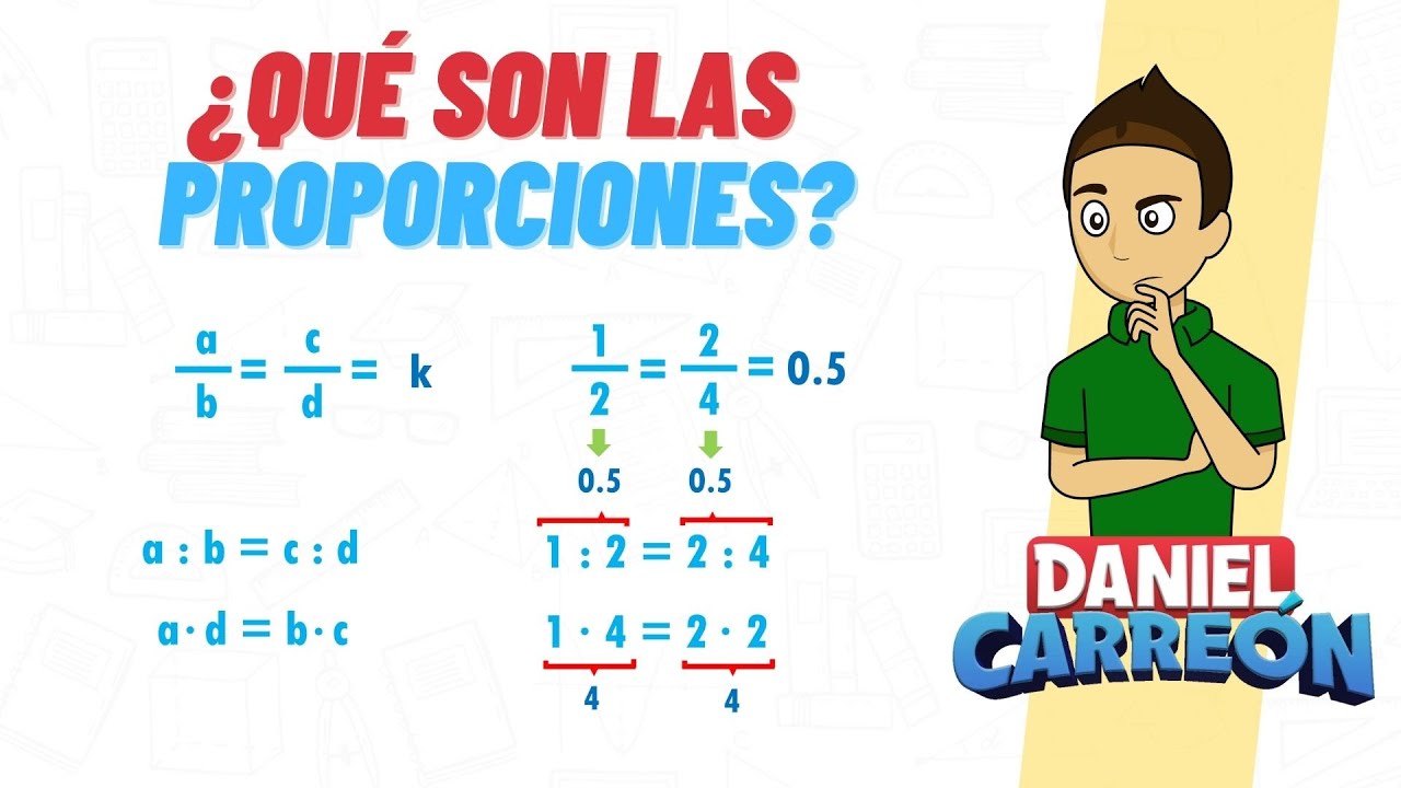 ¿QUÉ SON LAS PROPORCIONES? Super facil - Para principiantes