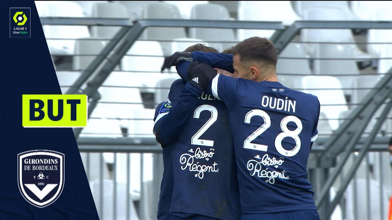 But Stian Rode GREGERSEN (43' - GdB) FC GIRONDINS DE BORDEAUX - STADE BRESTOIS 29 (1-2) 21/22