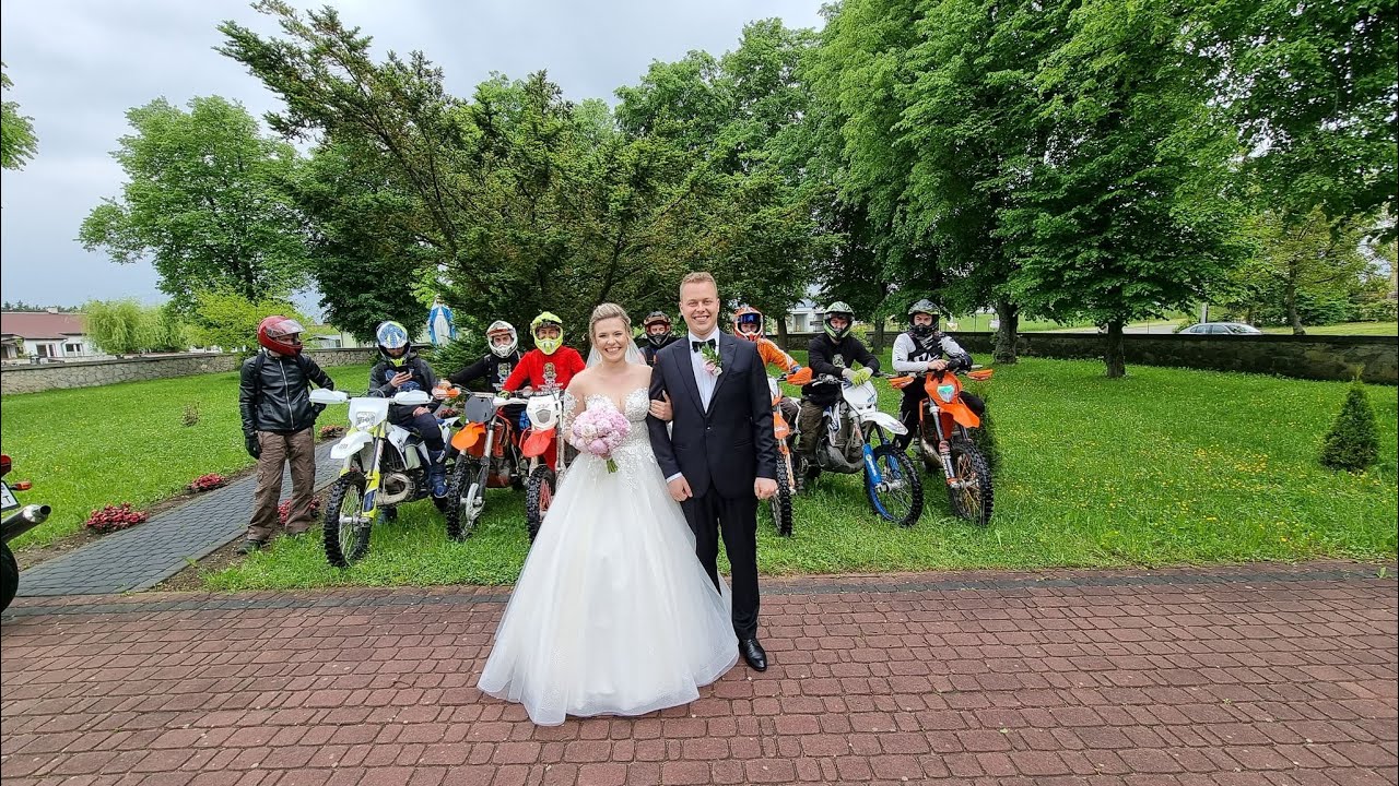 Motocyklowa brama weselna i eskorta  by Tereszpol Enduro Team (wedding gate)