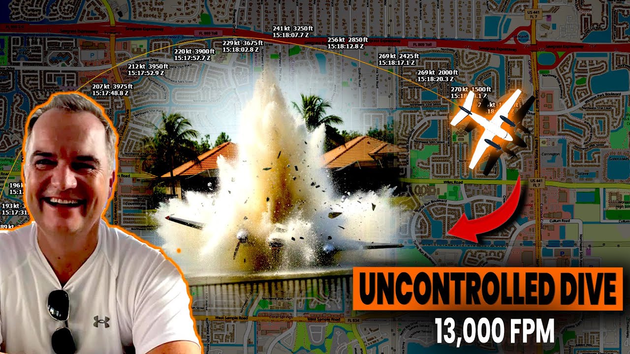 King Air N30HG Fatal Crash in Coral Springs, FL: Early Findings & Flight Data Explained